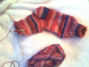 First Sock of Pair